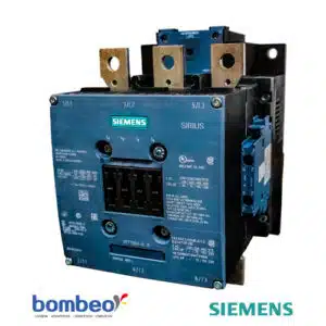 SIRIUS 3RT Contactor Siemens de potencia | AC-3 225 Amp | 110 kW | 400 Vac | de contactos auxiliares 2 NA + 2 NC 3 polos | 100015147 - 3RT1064-6AF36 |