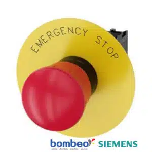 Paros de Emergencia Siemens | 40mm | 1NC | 100347719 - 3SU1100-1HB20-1CG0 |