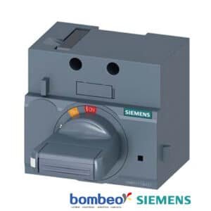 Mando giratorio frontal estándar | enclavamiento de puerta IEC IP30/40 | Accesorio para: 3VM 100/160| 100377696 - 3VM9117-0EK21 |