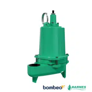 Electrobomba Barnes | Sumergibles aguas negras | 0.5 Hp | 110 Vac | Hierro | Monofásica | D 2″ | 7 MCA / 60 GPM | 1C0016W | NBE 2 5-1-4-110