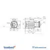 Bomba Grundfos | Multietapas | Acero Inoxidable | 110/220 Vac | 1.1 Hp | Monofásica | 35,5 MCA / 16 GPM | 96807036 - CM 3-4 / A | - Imagen 3