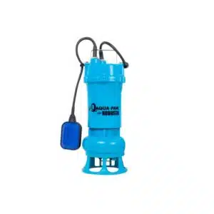 Electrobomba Aqua Pak | Sumergible Aguas Residuales y Lodos | Hierro | 220 Vac | 1 Hp | D 2" | Monofásica | 10 MCA / 62 GPM | ROBUSTA2/10/1230A |