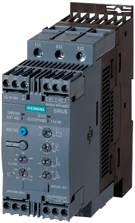 Arrancadores electrónicos suaves  | Siemens |  SIRIUS 3RW40 | 20HP/220V | 40HP/440V | 72A | S2 | 100018246 | 3RW4038-1BB14 |