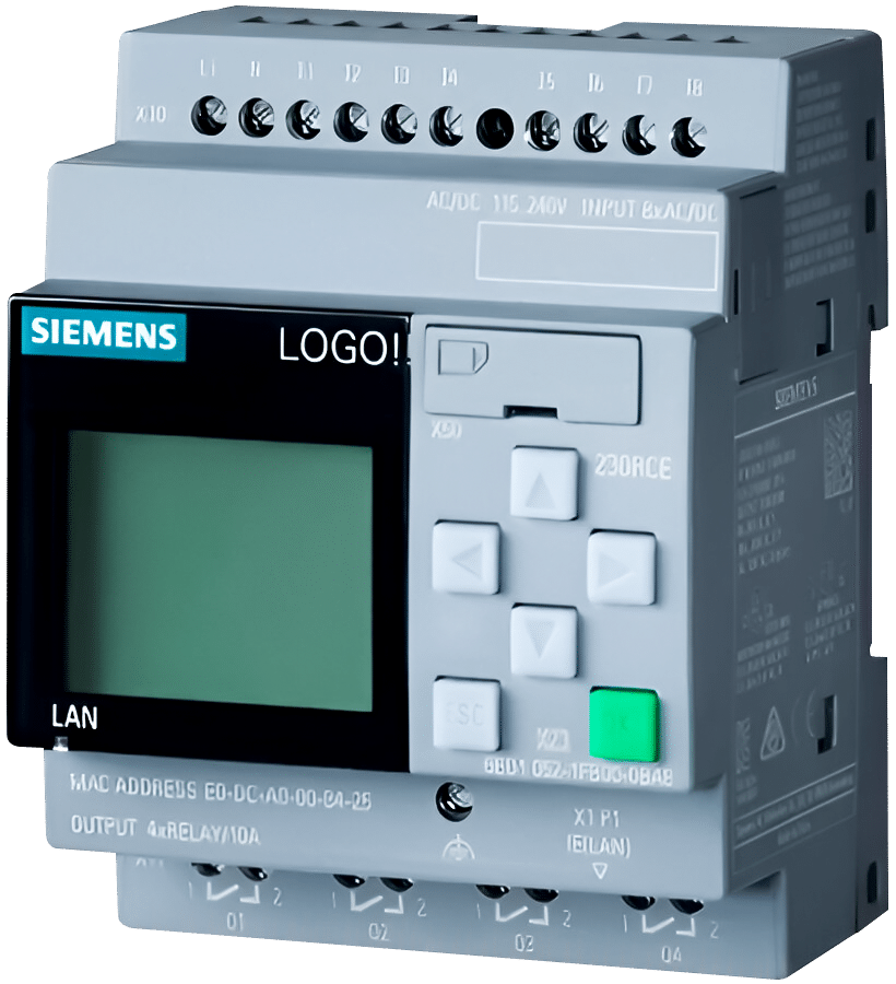 Módulo Lógico Logo Siemens | 110/220 Vac | 8ed/4sd Relé | 100917855 | Logo! 230RCE 100690289 | 6ED1052 / LOGO! 230RCE