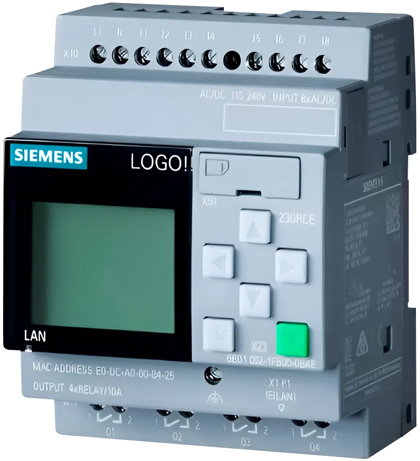 Módulo Lógico Logo Siemens | 110/220 Vac | 8ed/4sd Relé | 100917855 | Logo! 230RCE 100690289 | 6ED1052 / LOGO! 230RCE