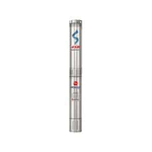 Electrobomba Pedrollo | Sumergible 4” | 0.5 Hp | 110 V | Monofásica | Acero Inox. | D. ¼" | 48 MCA / 11 GPM | 4SR-F13G/5MP 1-10-82