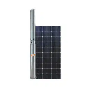 Bomba Solar Evans | Sumergible 4" | 3 Hp | (90 - 240) VCA | 5 Etapas | D. 2" | Acero Inox. | 27 MCA / 72 GPM | 3000 Watt | SOLAR-POWER-250