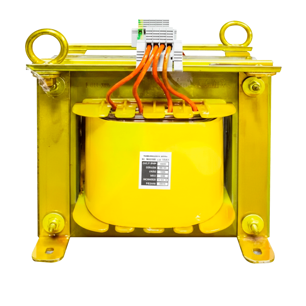 Transformador seco de voltaje para control Wattio | 1500 V.A | Monofásica | Entrada 440-460 Vac | Salida 220-110 Vac | TRWA1500