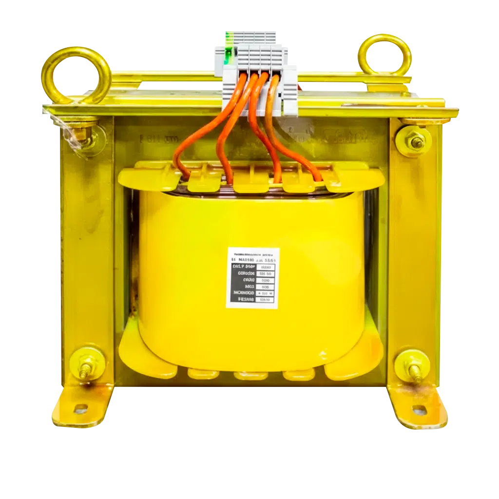 Transformador seco de voltaje para control Wattio | 1500 V.A | Monofásica | Entrada 440-460 Vac | Salida 220-110 Vac | TRWA1500