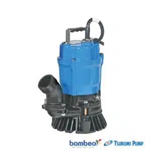 Electrobomba Tsurumi | Sumergible | Construccion & Mineria | 1.0 Hp |110/220 vac | Hierro | Monofasica | SxD 3" | 12 MCA / 40 GPM | HS3.75S
