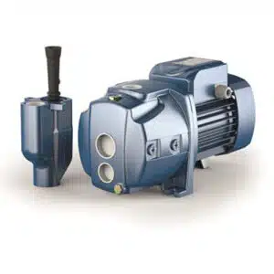 Electrobomba Pedrollo | Autocebante Jet - Pozos profundos 4" | 1.0 Hp | 110/220 Vac | Monofásica | Hierro | S 1"/1¼ x D 1" | 37 MCA / 2.6 GPM | 1-6-29 JDWm 1AX-N