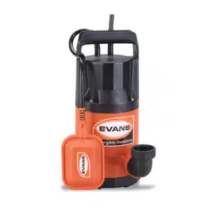 Bomba Evans | Sumergible | 0.5 Hp | 220 V | Plástico | D. 1½" | Monofásico | 7.5 MCA / 23 GPM | SLA1.5ME050