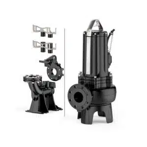 Electrobomba Pedrollo | Drenaje Aguas Negras "BICANAL" | Hierro Fundido | 220 Vac | 5,5 Hp | D 3" | Trifásica | 9,2 MCA / 475 GPM | 1-9-118 MC4 55/55