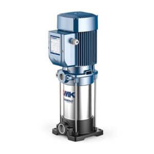 Electrobomba Pedrollo | Multietapa Vertical | 2.5 Hp | Acero Inoxidable | 220/440 Vac | SxD 1¼" x 1″ | Trifásica | 86 MCA / 47 GPM | 1-7-40 MK 8/6-N