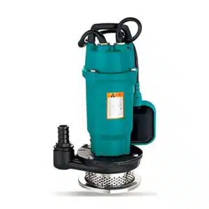 Electrobomba sumergible Leo Pump | Agua ligeramente sucia | 1.0 Hp | 220 Vac | Monofásico | Hierro | SxD 1" | 25 MCA / 25 GPM | LG0307 QDX1,5-32-0,75A