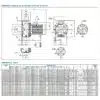 Electrobomba Ebara | Superficie | 15 Hp | 220/440 | Inoxidable 304 | Trifásico | SxD 3" x 2½" | 35 MCA / 260 GPM | 300200205 | 3M/I 65 160/116 - Imagen 3