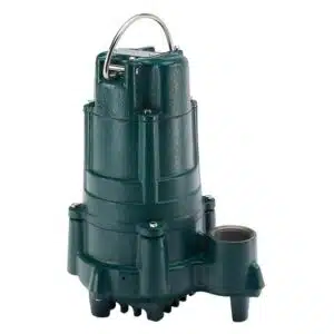 Bomba Zoeller | Sumergible - Efluentes | 1.0 Hp | 230 Vac | Monofásica | Hierro | Des. 1.1/2" | 10,2 MCA / 41 GPM | 140-0004 | E140