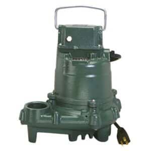 Electrobomba Zoeller | Sumergible | Aguas Negras | 0.3 Hp | 110 Vac | Monofásica | Hierro | D" 1½" | 4 MCA / 25 GPM | 53-0002 | N53