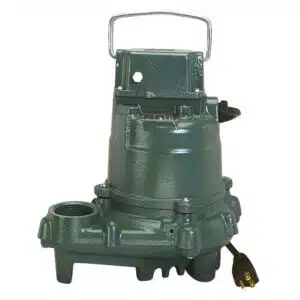 Electrobomba Zoeller | Sumergible | Aguas Negras | 0.3 Hp | 110 Vac | Monofásica | Hierro | D" 1½" | 4 MCA / 25 GPM | 53-0002 | N53