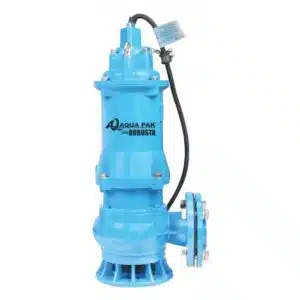 Electrobomba Aqua Pak | Sumergible Aguas Residuales y Lodos | Hierro | 230 Vac | 10 Hp | D 4" | Trifásica | 18 MCA / 268 GPM | ROBUSTA4/100/3230