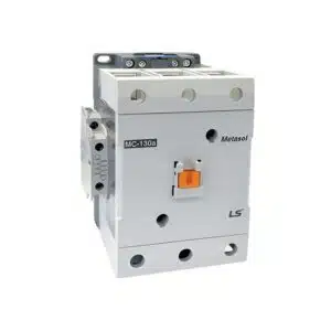 Contactor Tripolar Magnético LS | 130 Amp (AC3) - 220 Vac | Bobina 110 Vac | 50 Hp | 3 Polos | 2NO + 2NC | MC-130a120VAC