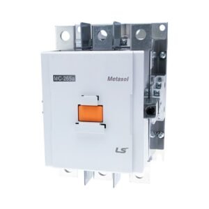 Contactor Tripolar Magnético LS | 265 Amp (AC3) - 220 Vac | Bobina 220 Vac | 108 Hp | 3 Polos | 2NO + 2NC | MC-265a100-240V