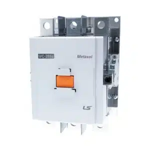 Contactor Tripolar Magnético LS | 265 Amp (AC3) - 220 Vac | Bobina 220 Vac | 108 Hp | 3 Polos | 2NO + 2NC | MC-265a100-240V