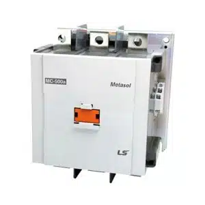 Contactor Tripolar Magnético LS | 500 Amp (AC3) - 220 Vac | Bobina 110 Vac | 197 Hp | 3 Polos | 2NO + 2NC | MC-500a120VAC