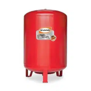 Tanque Hidroneumático | Evans | Acero | 310 Lts | Membrana Intercambiable | 150 PSI | Vertical | EQTH-310VE