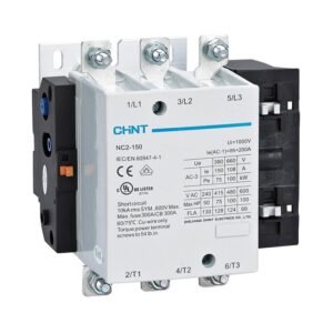 Contactor Chint | Tripolar | 150 Amp (AC3) | Bobina 110 Vac | 1NA + 1NC | NC2-150 110 V | 00871