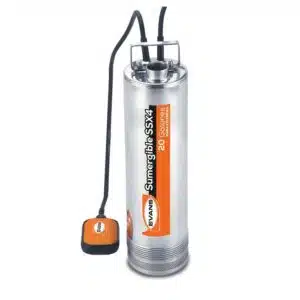 Electrobomba Evans | Sumergible | 1,5 Hp | 220 V | 4 Etapas | Monofásico | Acero Inox. | D. 1¼" | 52 MCA / 20 GPM | SSX4ME150G2-FI