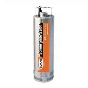Electrobomba Evans | Sumergible | 1,5 Hp | 220 V | 4 Etapas | Trifásico | Acero Inox. | D. 1¼" | 52 MCA / 20 GPM | SSX4ME0150G-I