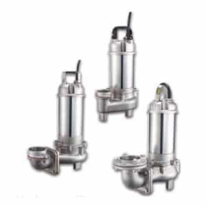 Electrobomba Barmesa | Sumergibles aguas negras | 2 Hp | 220 V | Monofásico | Acero Inoxidable | D 2" | 10 MCA / 80 GPM | 70090066 | 2BSV-201DS