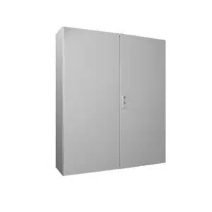 Cofre compacto AX | RITTAL | Chapa de acero | NEMA 4 | IP55 | 2 puerta | Cierre de 3 puntos | 1000 x 1200 x 400 mm | 1214000