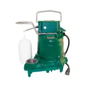 Electrobomba Zoeller | Sumergible aguas negras | 0.3 Hp | 220 Vac | Monofásica | Hierro | D 1½" | 4 MCA / 23 GPM | 53-0003 | D53
