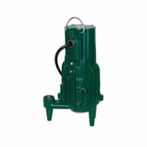 Electrobomba Zoeller | Sumergible - Trituradora | 2.0 Hp | 220 Vac | Monofásica | Hierro | D 1¼" | 25 MCA / 23 GPM | 820-0004 |  EI820