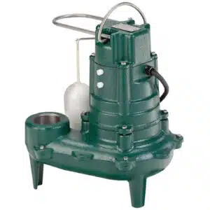 Electrobomba Zoeller | Sumergible aguas negras | 0.5 Hp | 110 Vac | Monofásica | Hierro | D 2" | 4 MCA / 60 GPM | 267-0001 | M267