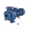 Electrobomba Ebara | Centrífuga | 20 Hp | 220/440 Vac | Trifásica | Hierro Fundido | SxD 3" x 2½" | 36 MCA / 490 GPM | 3D/M 65-160/156 | 300200262