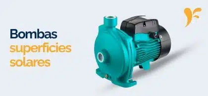 bombas superficies solares bombeo
