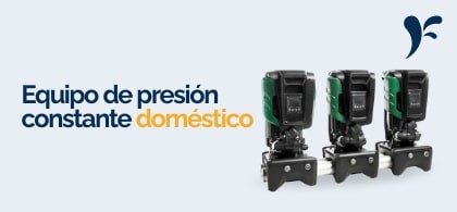 Equipo de presión constante doméstico