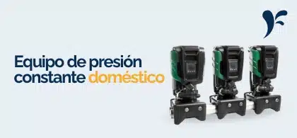 Equipo de presión constante doméstico