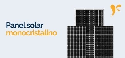 Panel solar monocristalino
