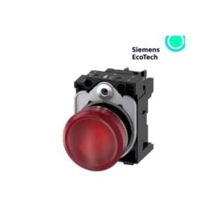 Lámpara de señalización Siemens | Roja con LED | 110 Vac | 3SU1153-6AA20-1AA0 | 100347713