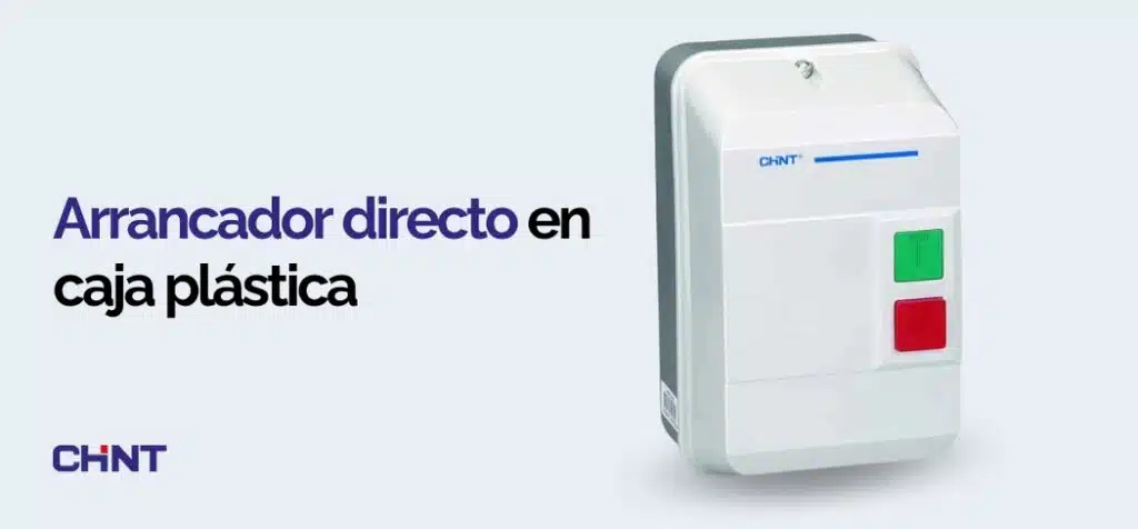 Arrancador directo en caja plastica