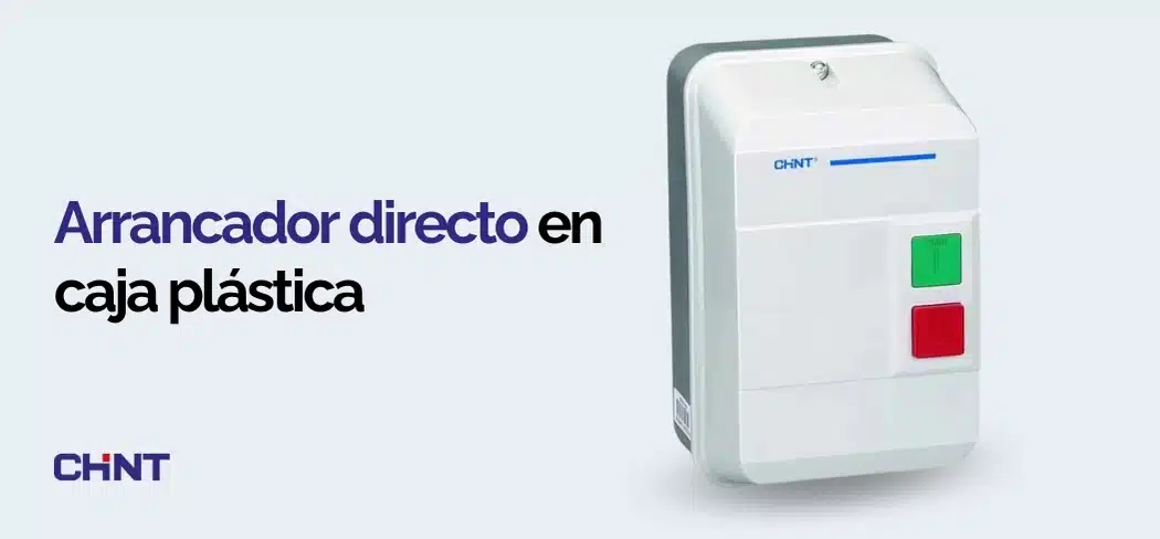 Arrancador directo en caja plástica