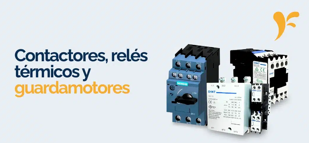 Contactores, relés y guardamotores