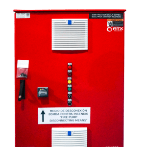 Tablero ATX Red Contra Incendio | Arrancador Suave  | Una bomba | 10 Hp | 220 Vac | Trifásico | NFPA20 | ATX1ECI102SNF