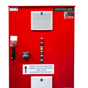 Tablero ATX Red Contra Incendio | Arrancador Suave Siemens 3RW40 | Una bomba | 60 Hp | 220 Vac | Trifásico | NFPA20 | 100496703