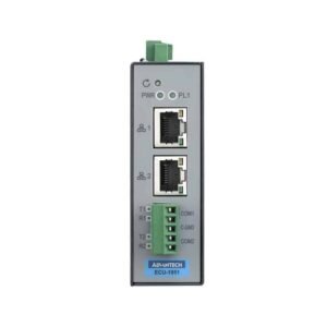 Pasarela IOT Advantech | dos puertos independientes LAN, 2 COM | Modbus/BACnet/101/104/DNP3/PLC/Azure/AWS | ECU-1051TL-R10AAE
