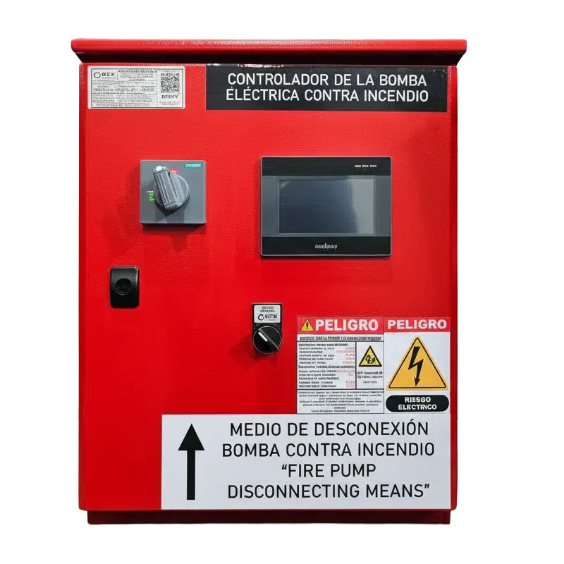 Tablero Jockey contra incendio NFPA20